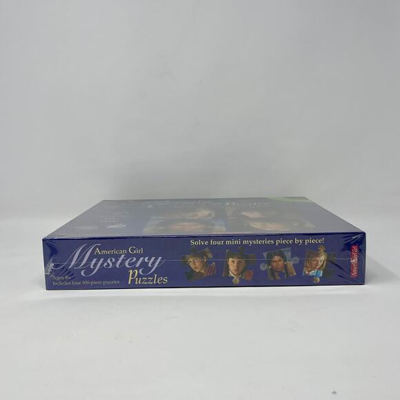 American Girl Doll Mystery Puzzles Set 2005 Kit New Sealed Samantha, Kaya, Molly - Picture 5 of 8